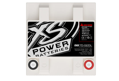 XS Power Baterías Módulos de condensador Super Bank Powersports de 12 V - Pernos de terminal M6 incluidos 1500 amperios máximos