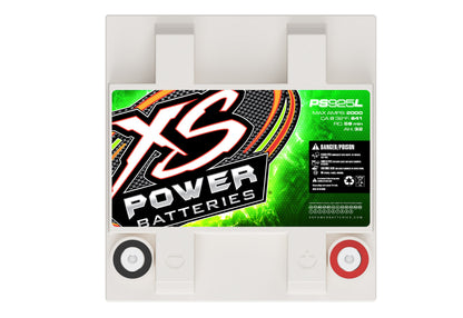 XS Power Batteries 12V AGM Powersports Series Batteries - M6 Terminal Bolts Included 2000 Max Amps