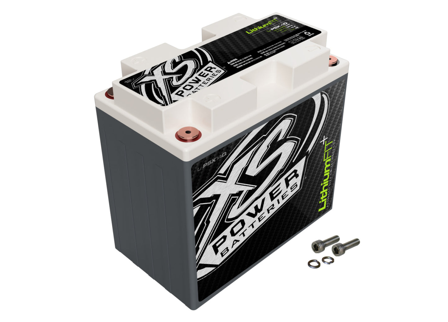 XS Power Batteries Lithium Powersports Series Batteries - M6 Terminal Bolts Included 480 Max Amps