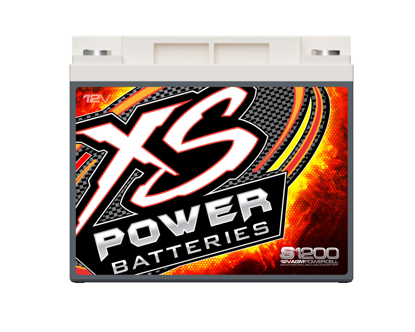 Baterías XS Power Baterías AGM Serie S de 12 V - Terminales automotrices incluidas 2600 amperios máximos